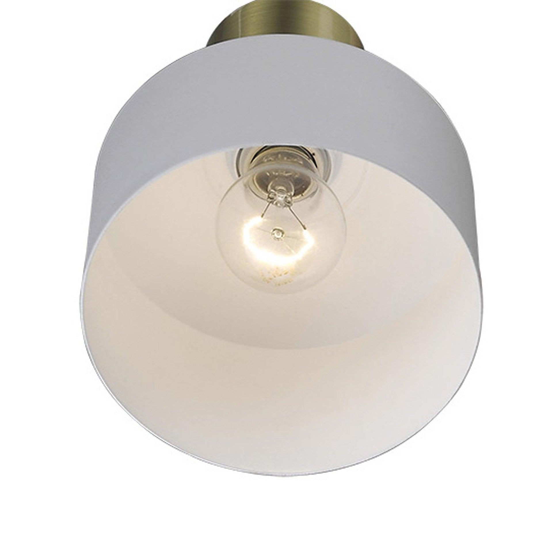 White and Gold Pendant Hanging Light - AFS