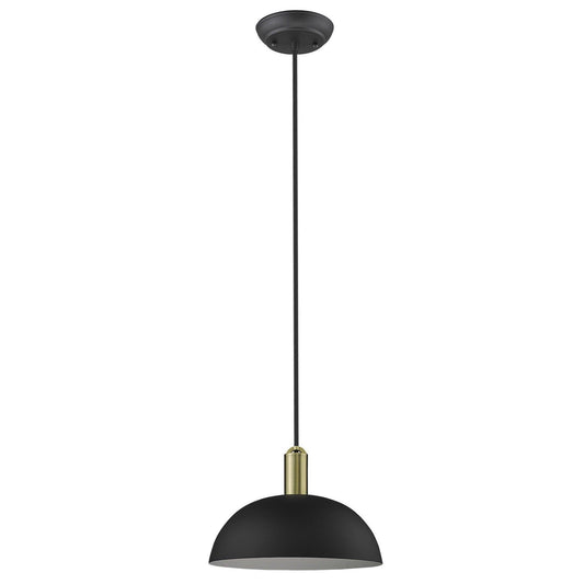 Ingo 1-Light Matte Black Pendant - AFS