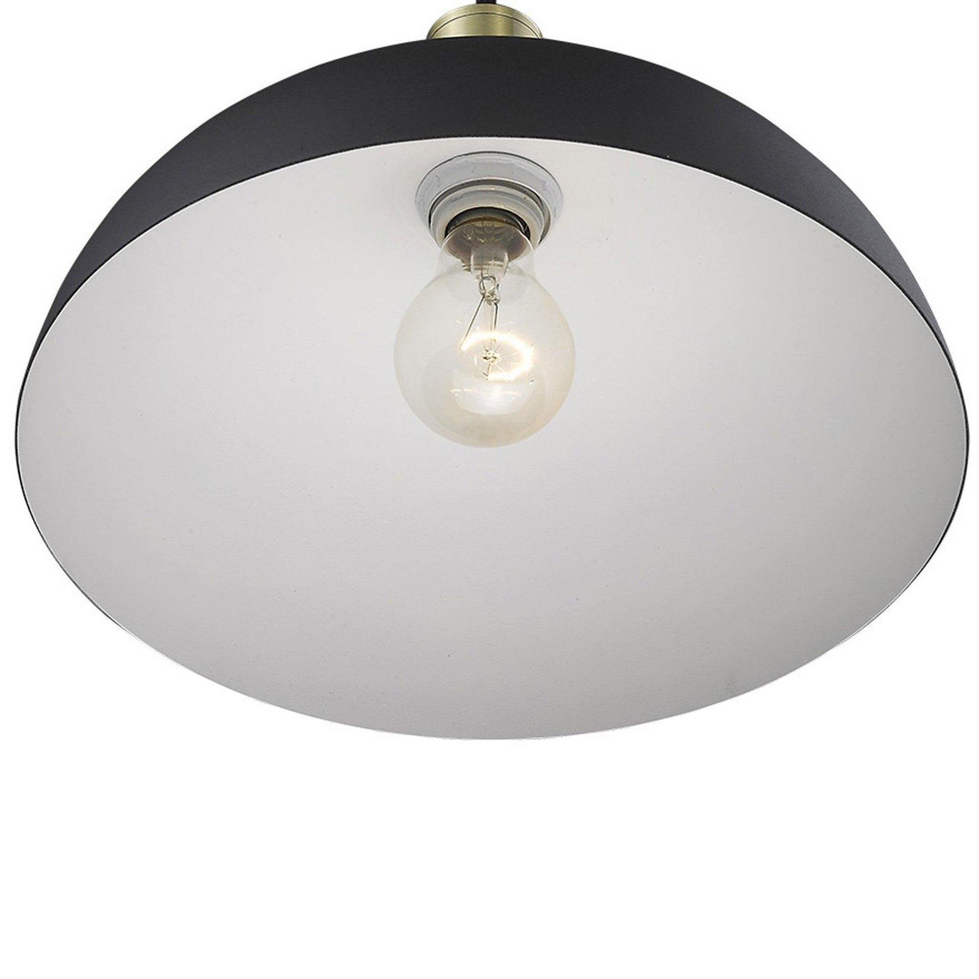 Ingo 1-Light Matte Black Pendant - AFS