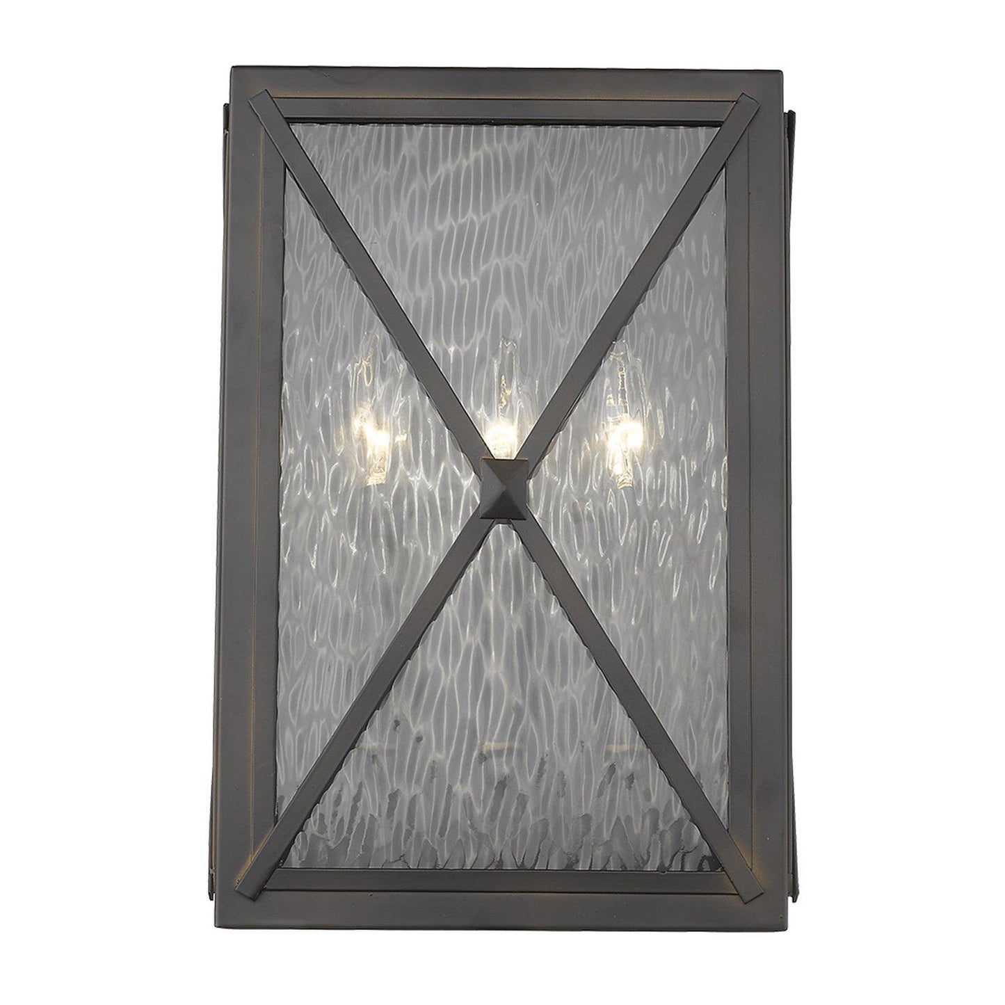 Brooklyn 3-Light Oil-Rubbed Bronze ADA Certified Wall Light - AFS