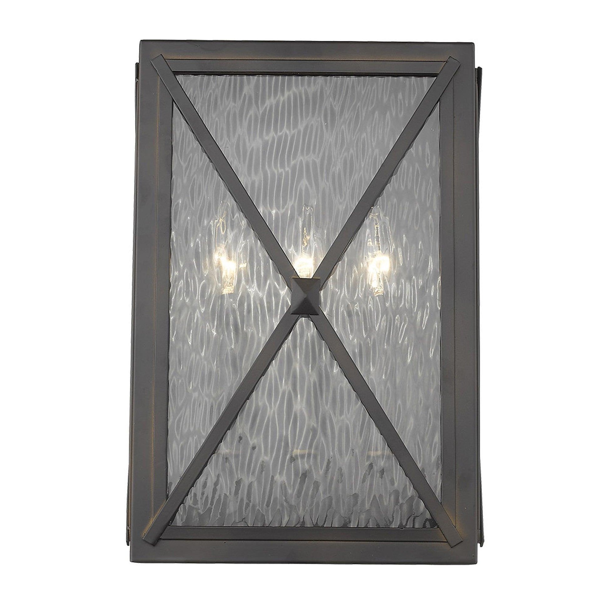 Brooklyn 3-Light Oil-Rubbed Bronze ADA Certified Wall Light - AFS