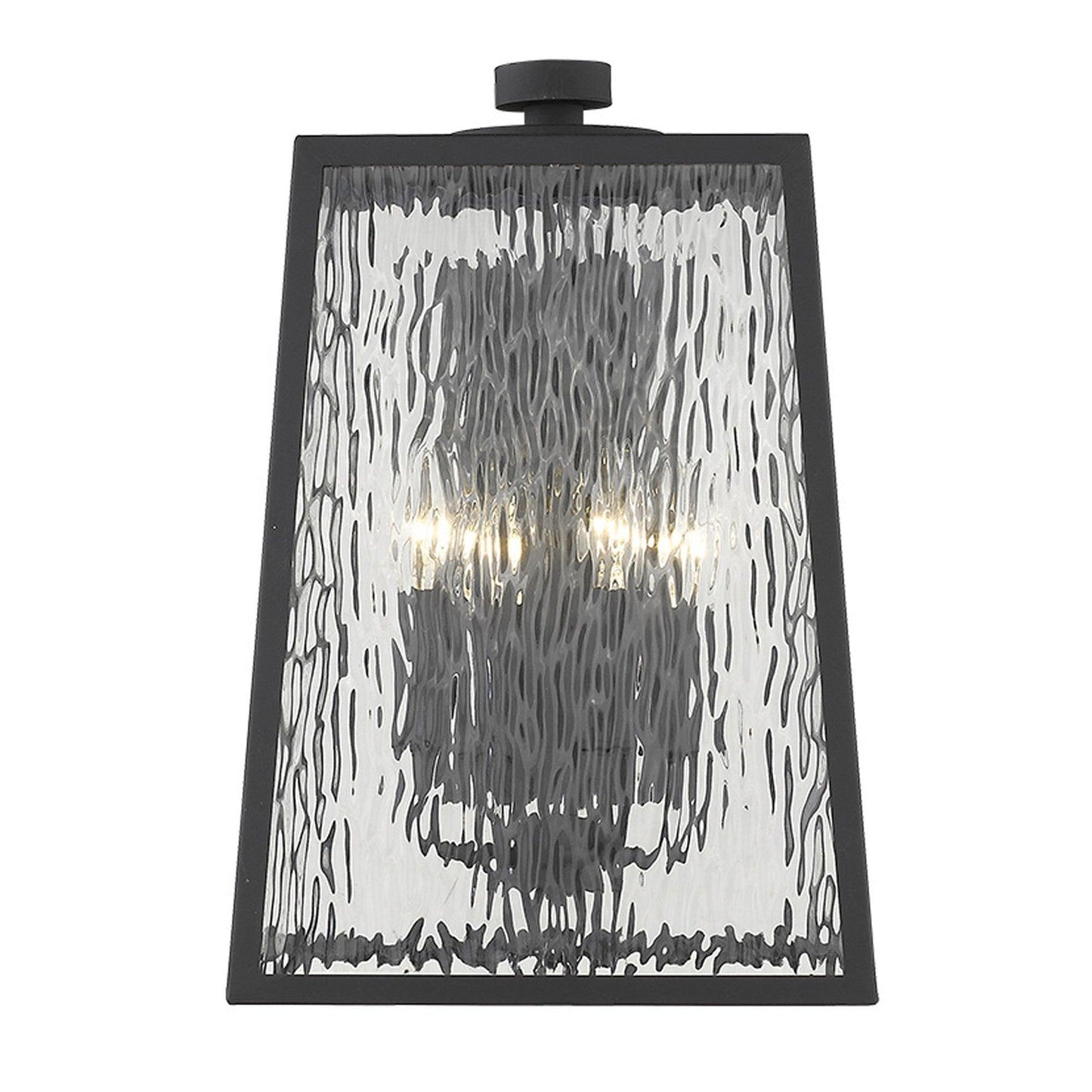 Hirche 4-Light Matte Black Wall Light - AFS