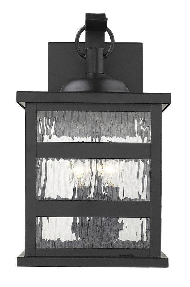 Morris 3-Light Matte Black Wall Light - AFS