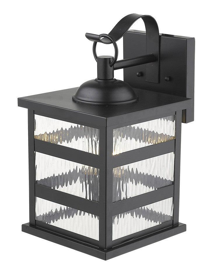 Morris 3-Light Matte Black Wall Light - AFS