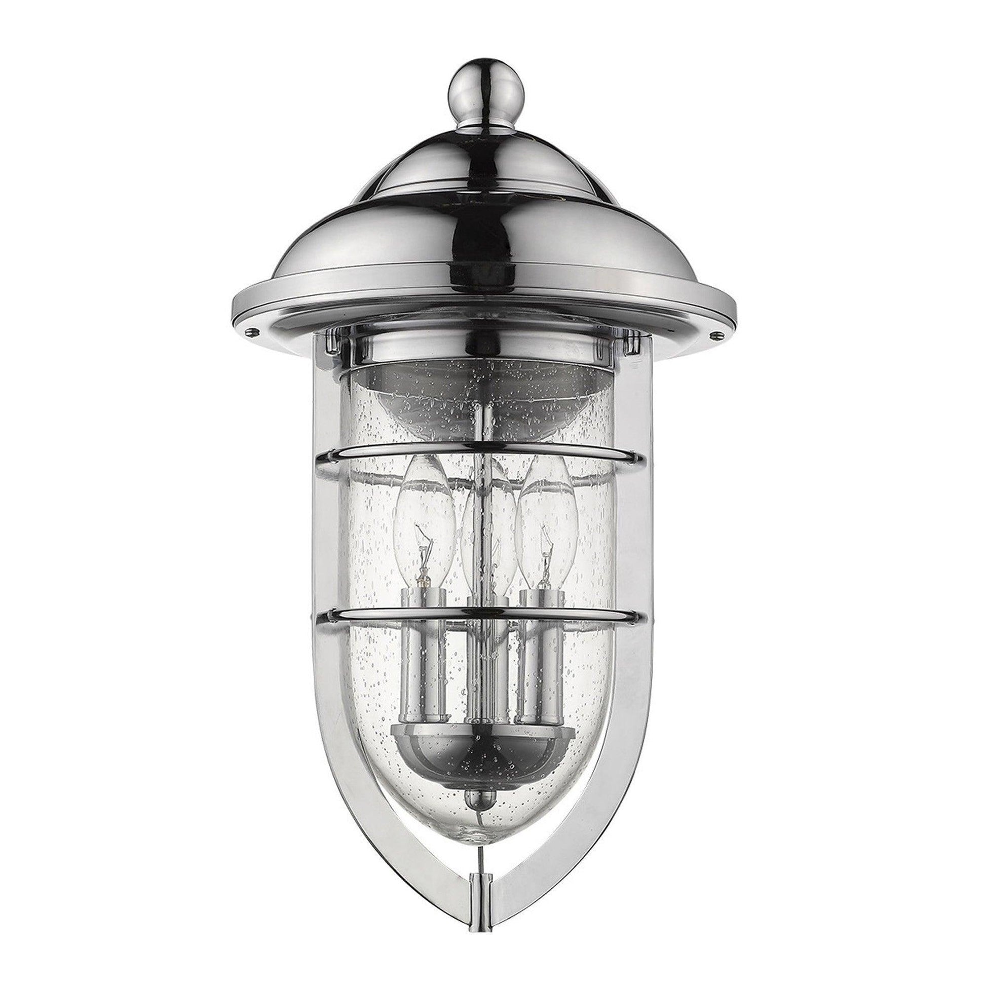 Dylan 3-Light Chrome Wall Light - AFS