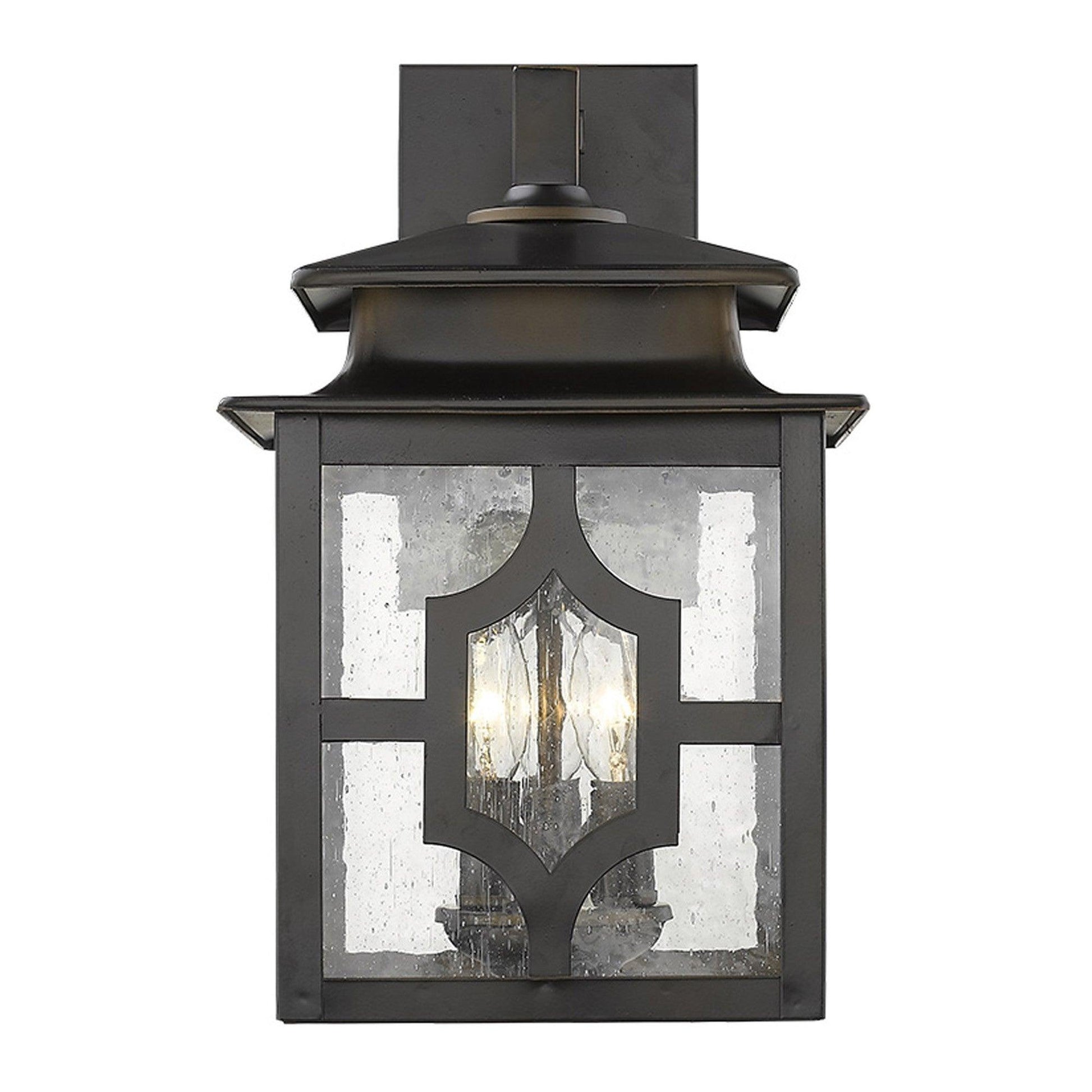 Calvert 3-Light Oil-Rubbed Bronze Wall Light - AFS