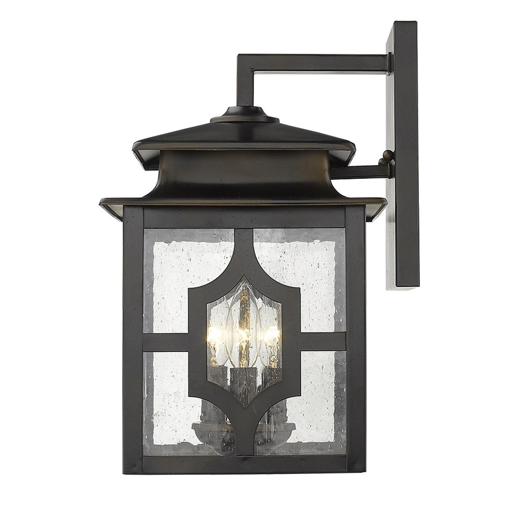 Calvert 3-Light Oil-Rubbed Bronze Wall Light - AFS