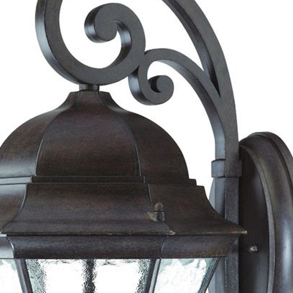 Waverly 3-Light Black Coral Wall Light - AFS