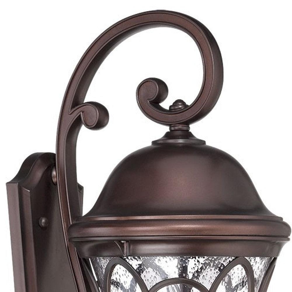 XL Bronze Tapered Goblet Wall Light - AFS