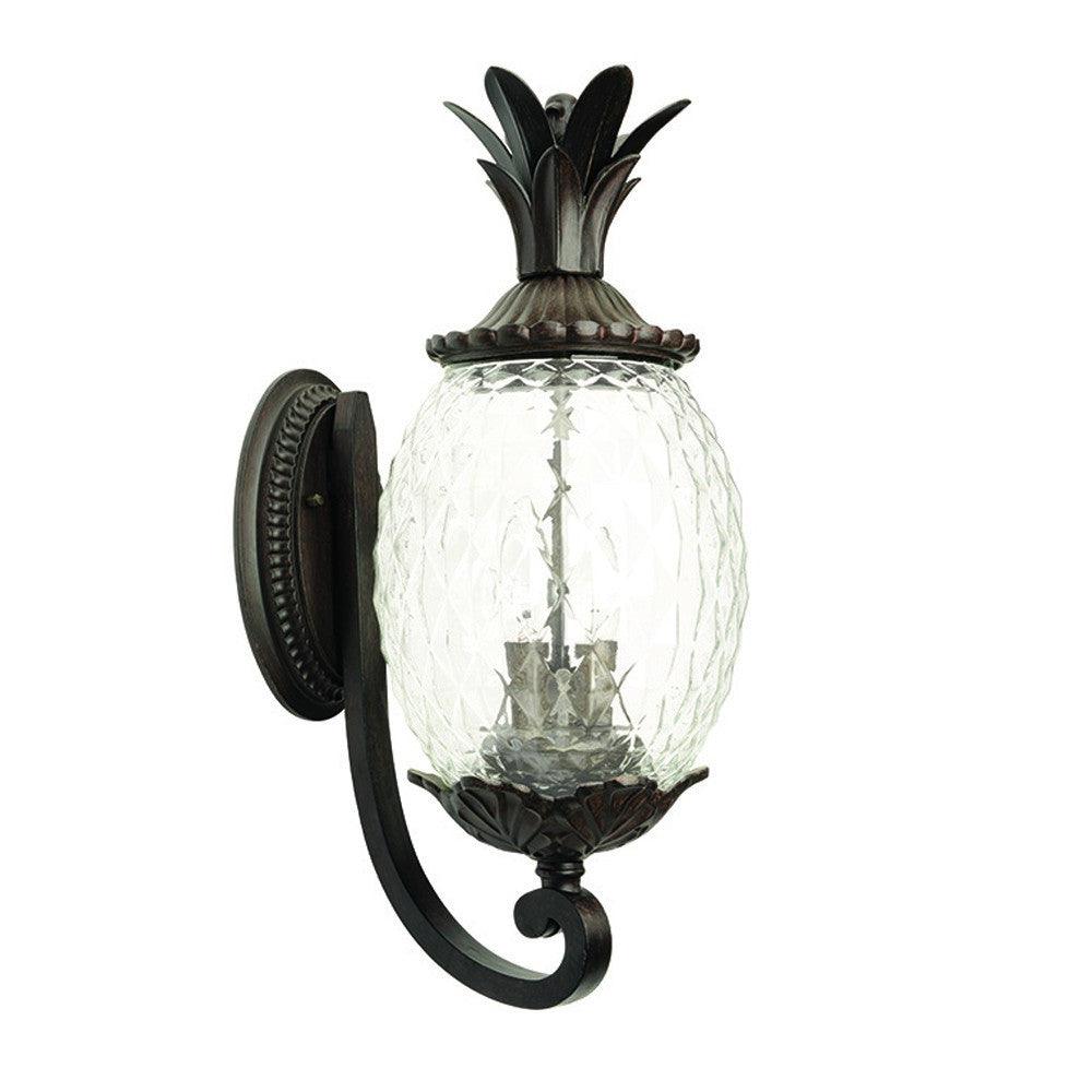 Lanai 3-Light Black Coral Wall Light - AFS