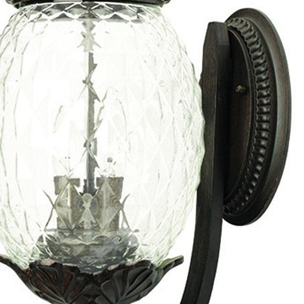 Lanai 3-Light Black Coral Wall Light - AFS