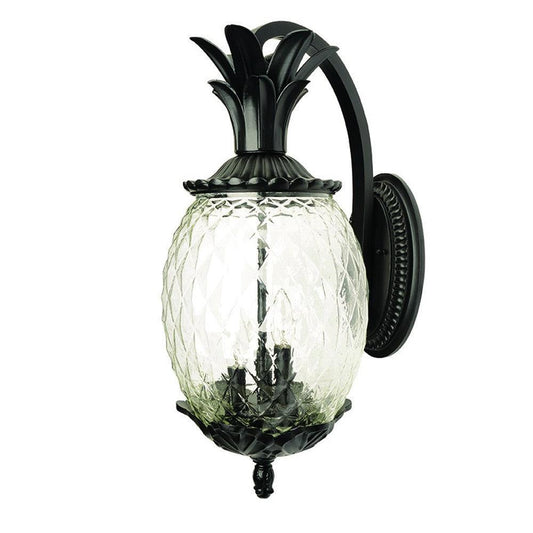 Lanai 3-Light Matte Black Wall Light - AFS