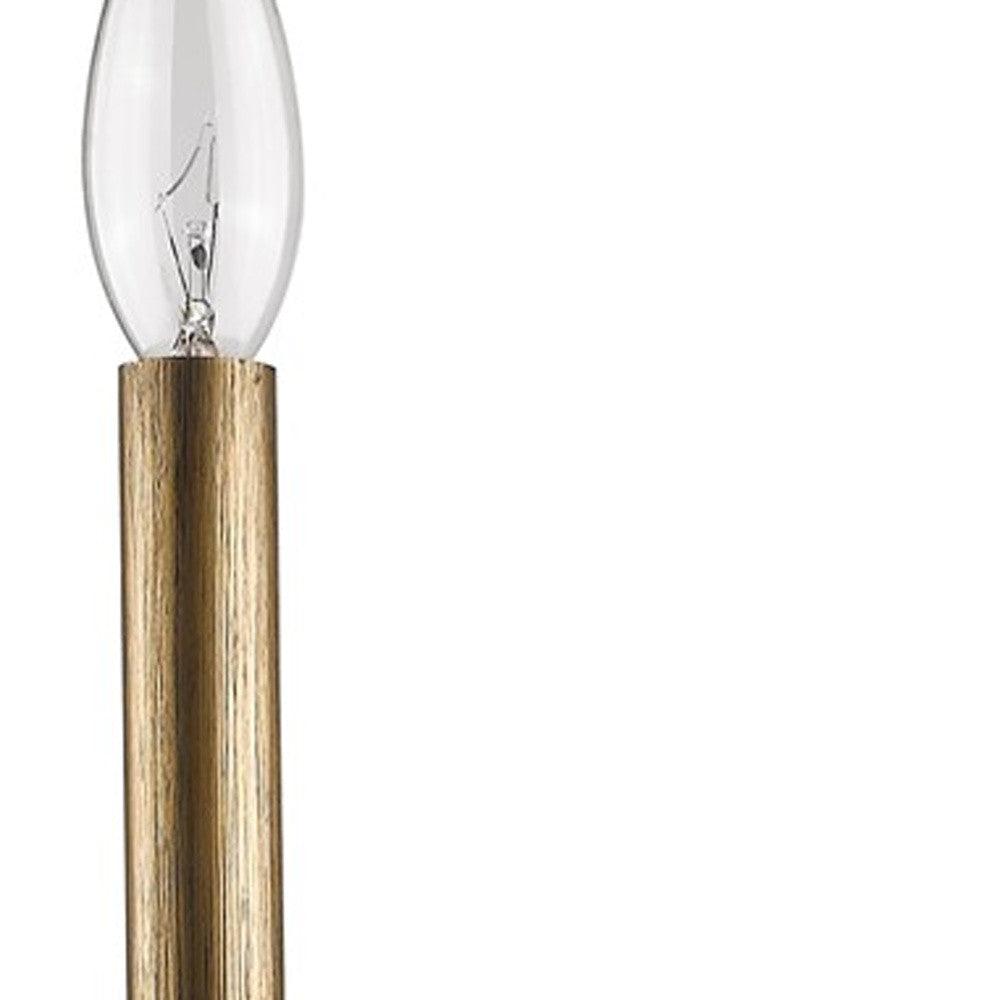 Light Gold Wall Sconce with Crystal Accent - AFS