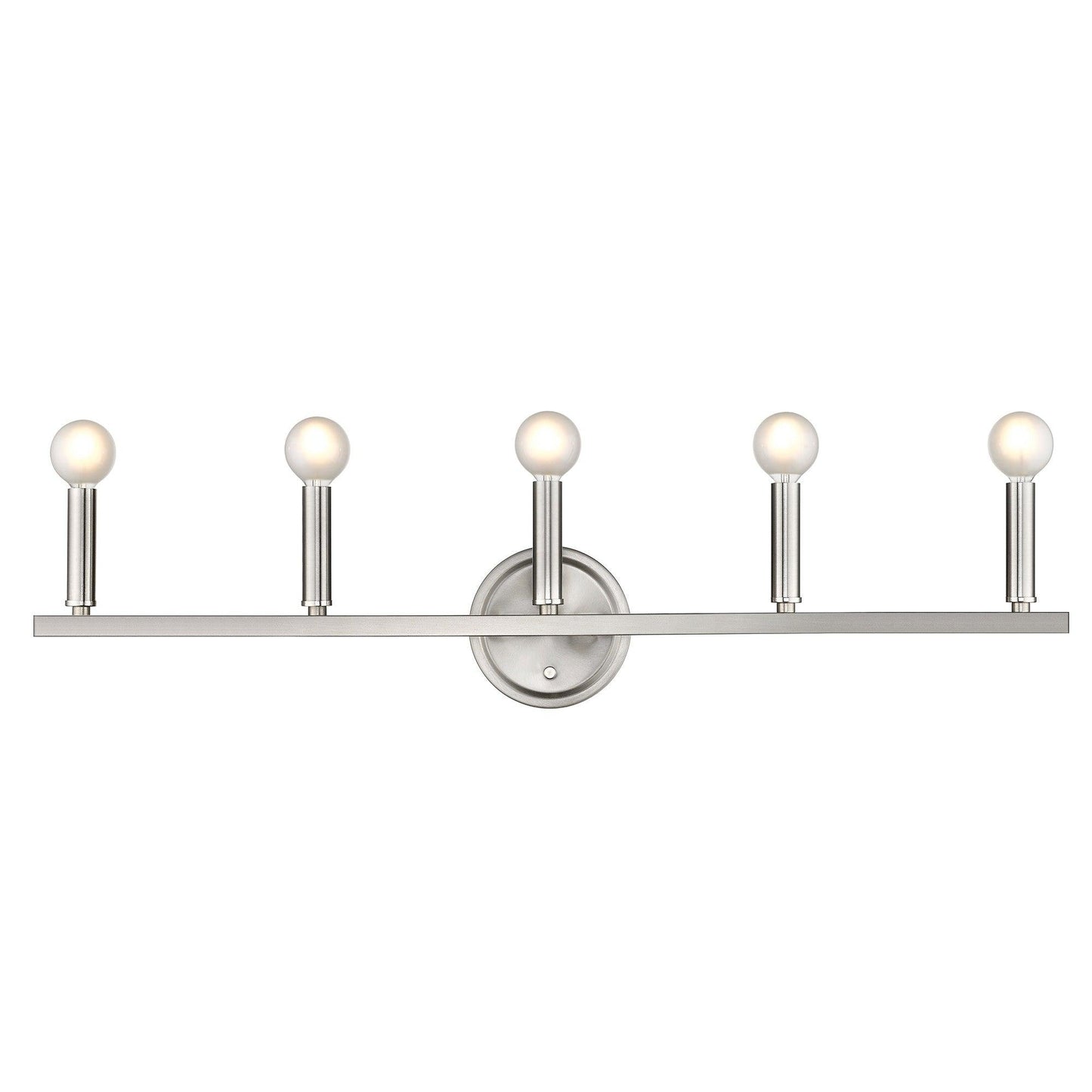 Sawyer 5-Light Satin Nickel Vanity - AFS