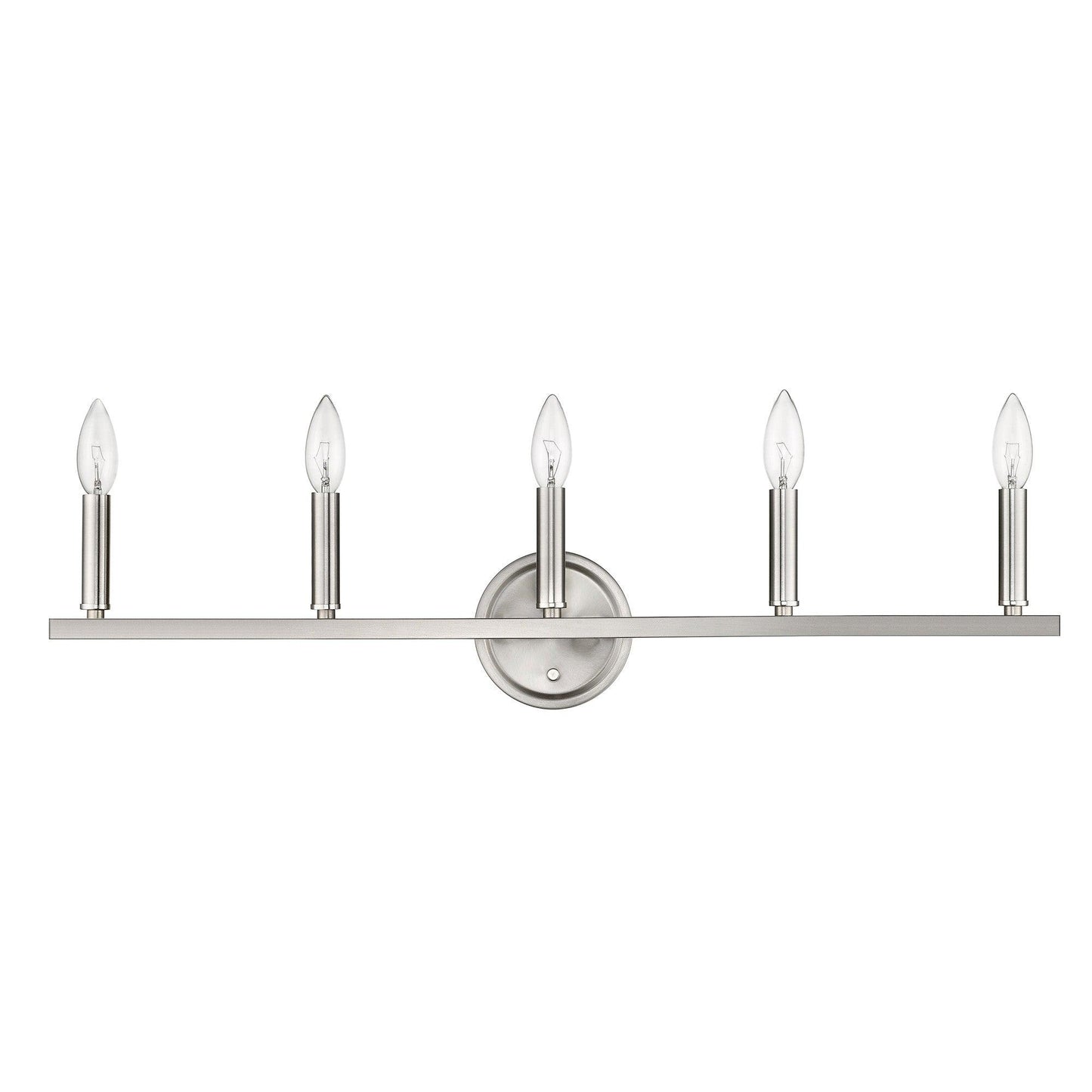 Sawyer 5-Light Satin Nickel Vanity - AFS