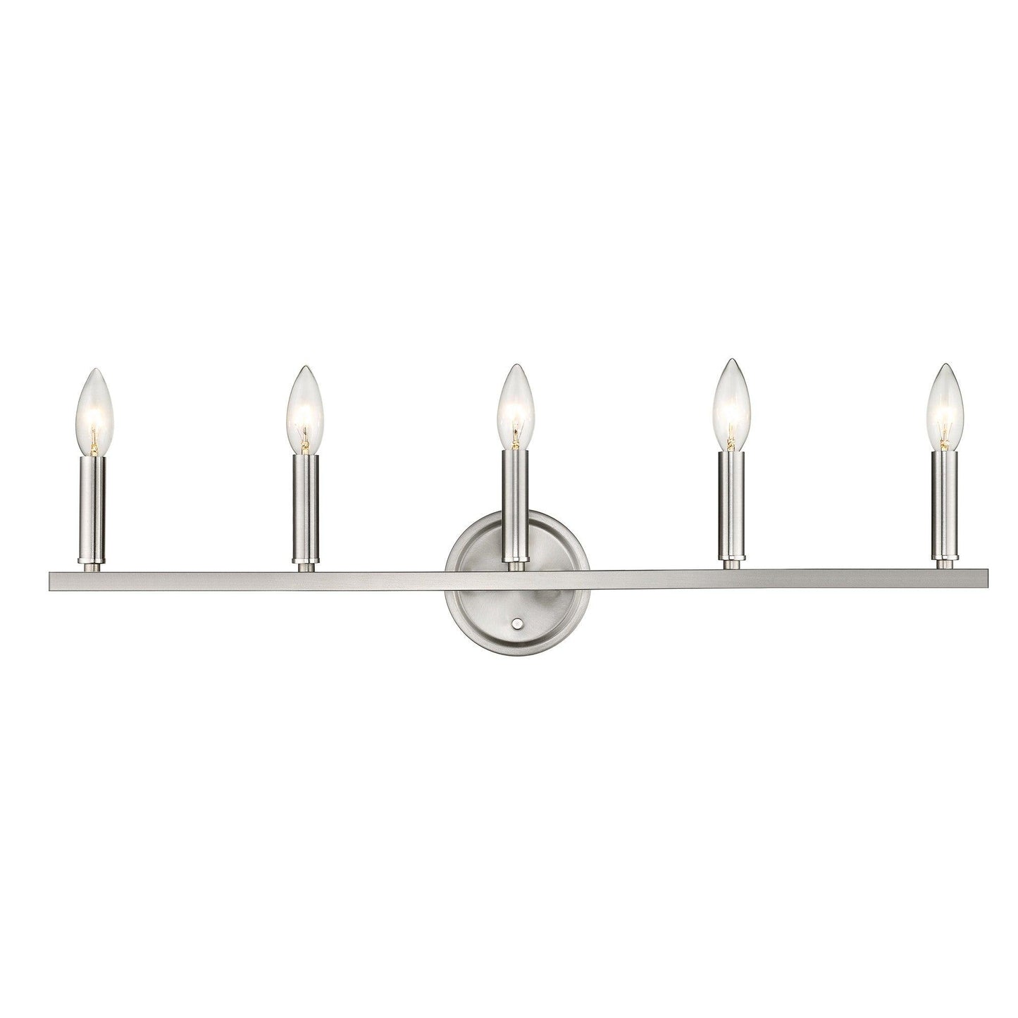 Sawyer 5-Light Satin Nickel Vanity - AFS