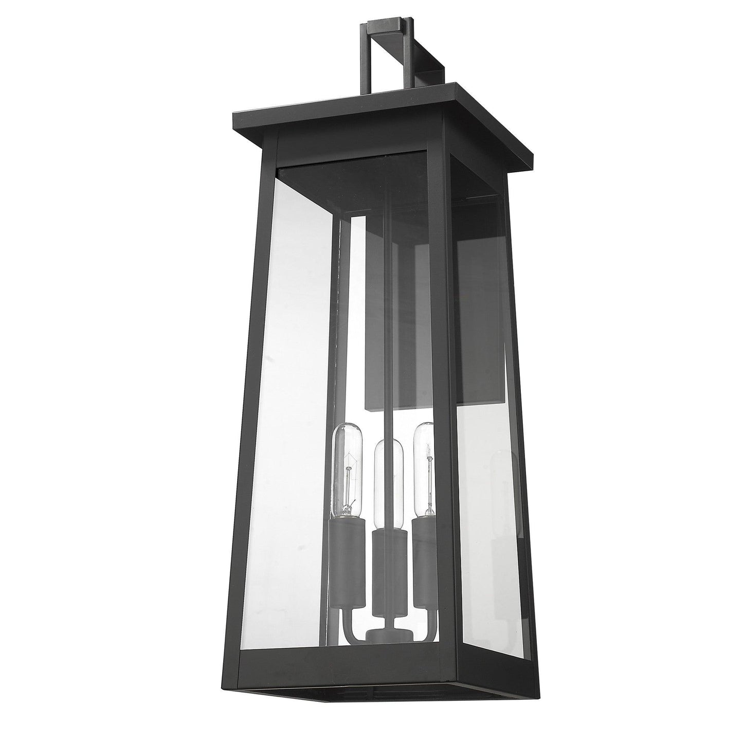 Alden 3-Light Matte Black Wall Light - AFS