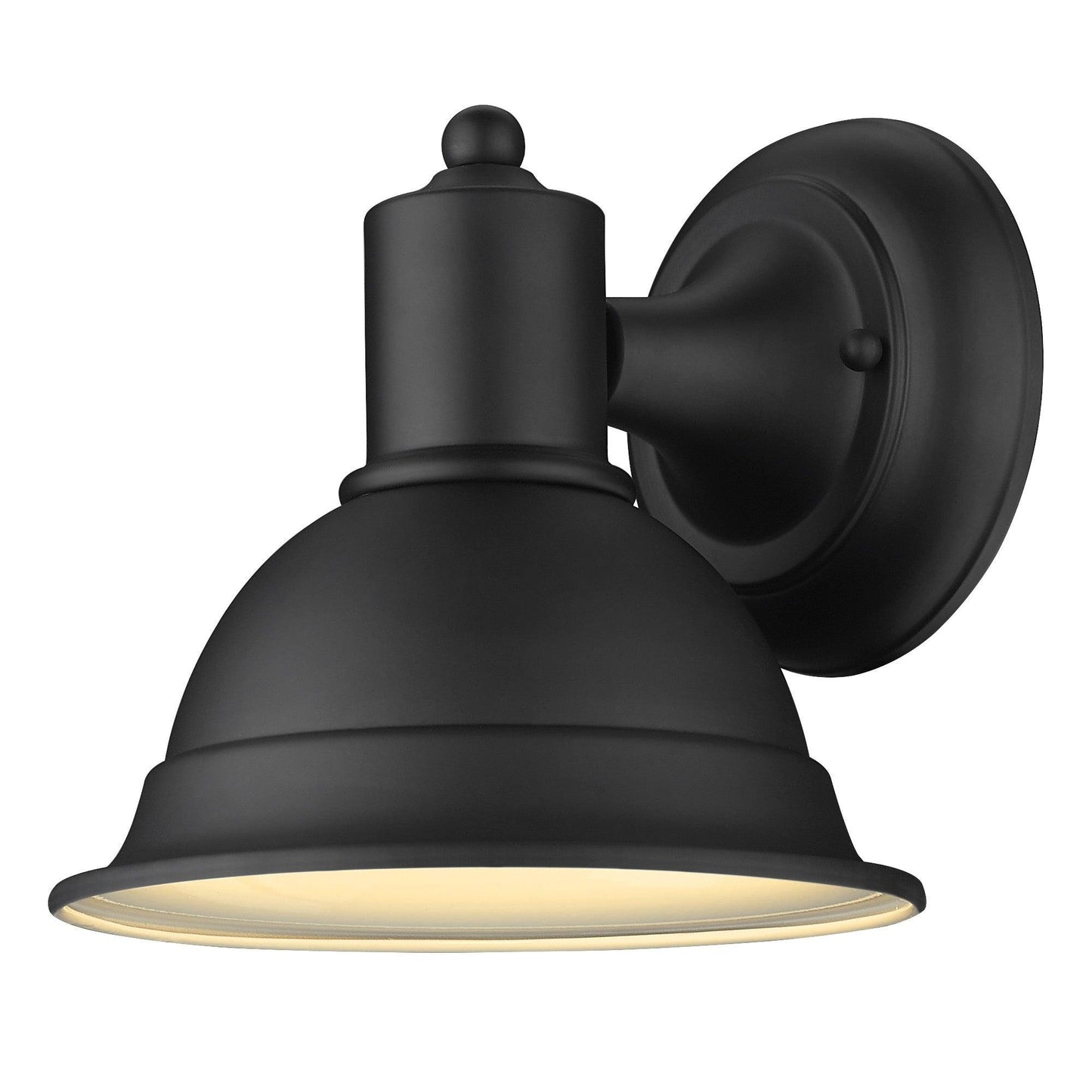 Matte Black Aluminum Wall Sconce - AFS