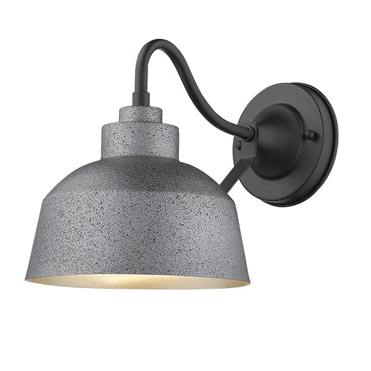 Barnes 1-Light Gray Wall Light - AFS