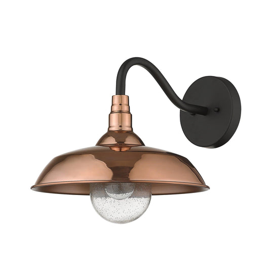 Burry 1-Light Copper Wall Light - AFS