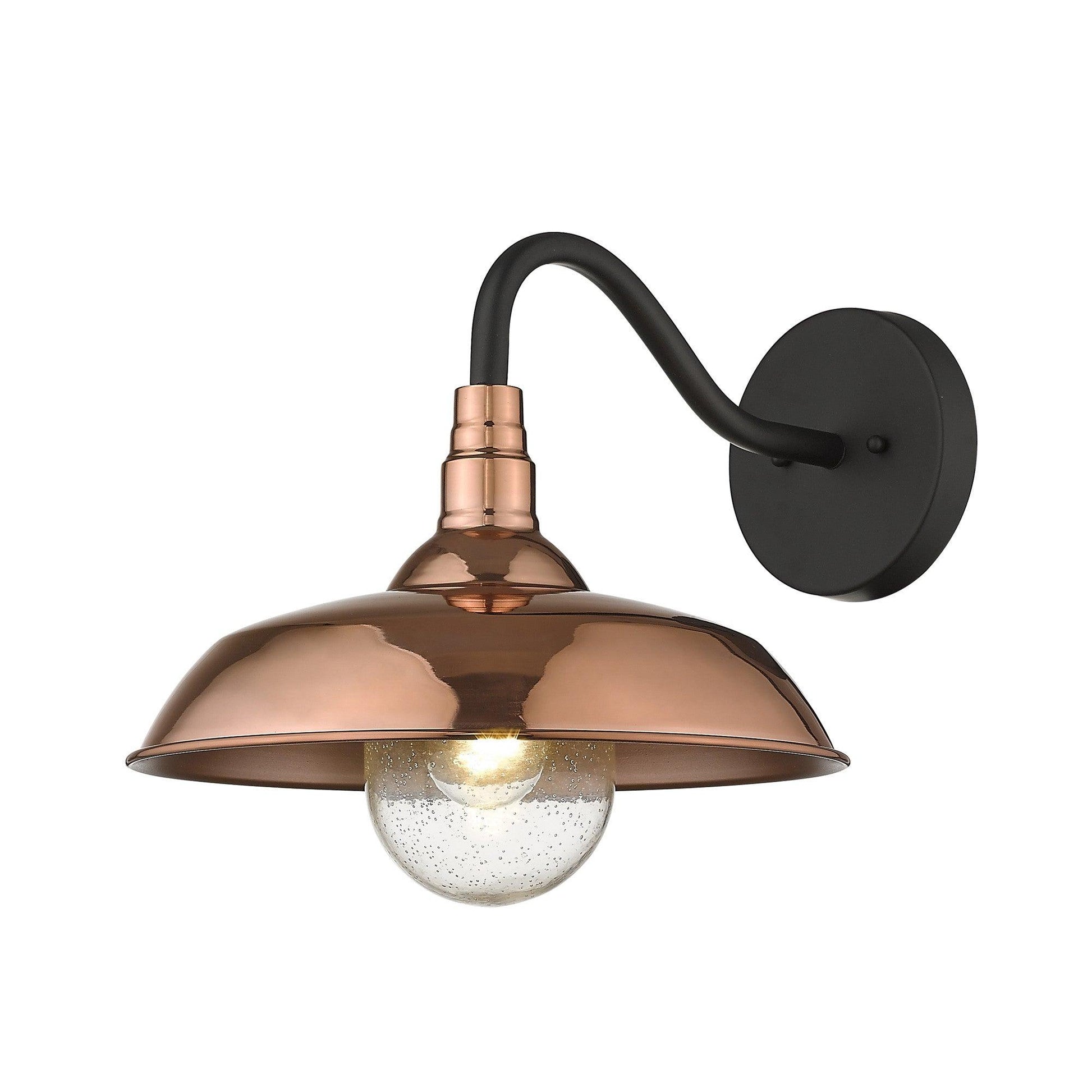 Burry 1-Light Copper Wall Light - AFS