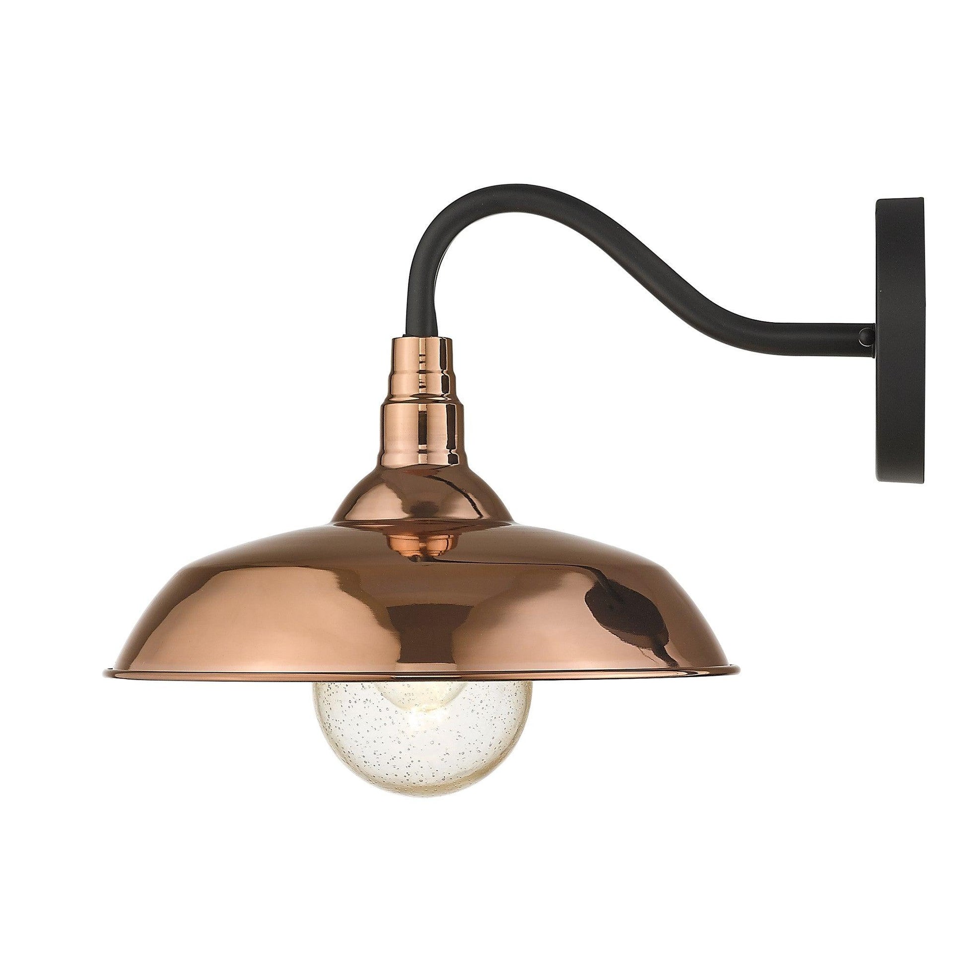 Burry 1-Light Copper Wall Light - AFS