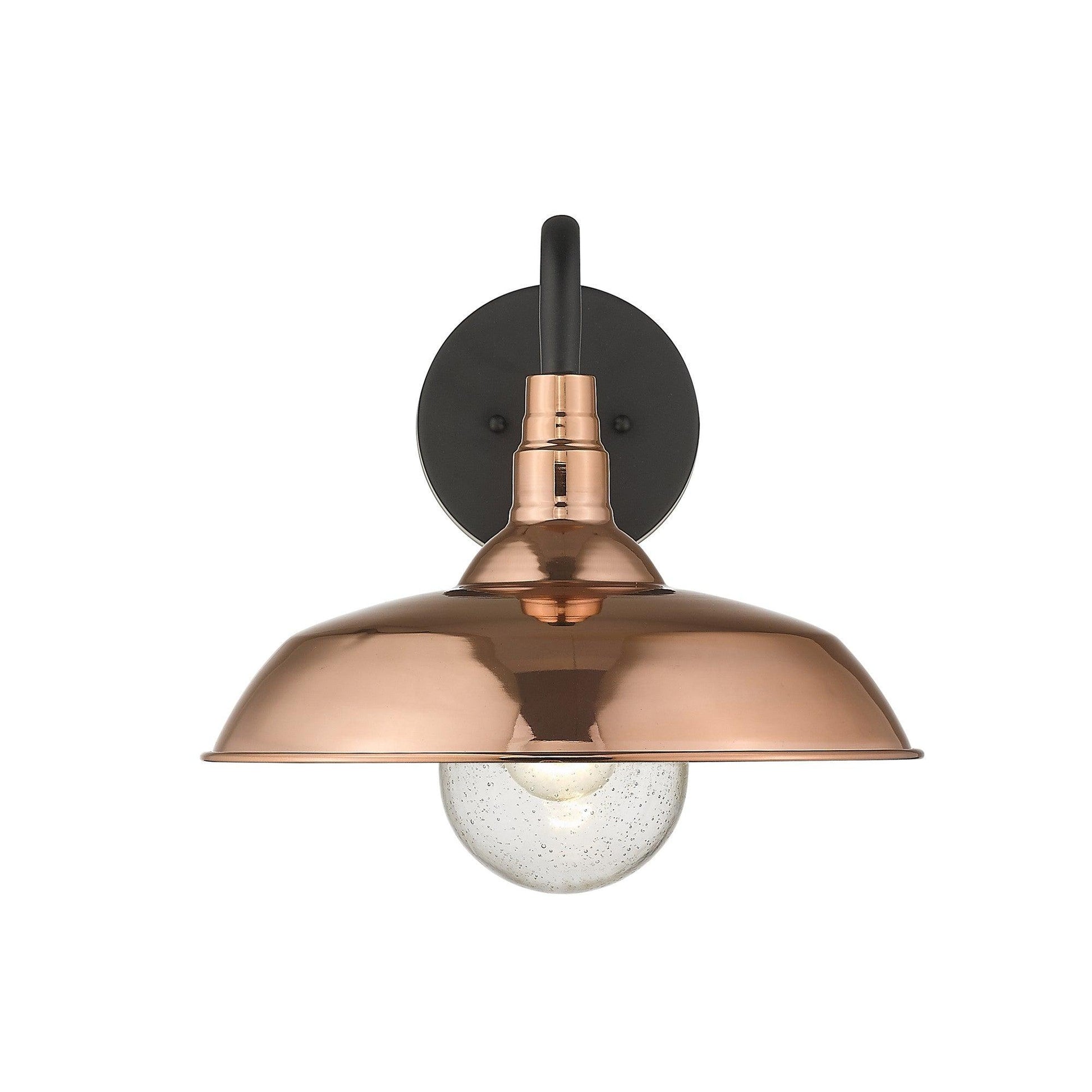 Burry 1-Light Copper Wall Light - AFS