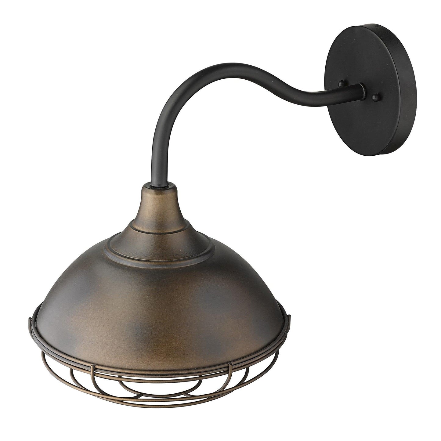 Afton 1-Light Oil-Rubbed Bronze Wall Light - AFS