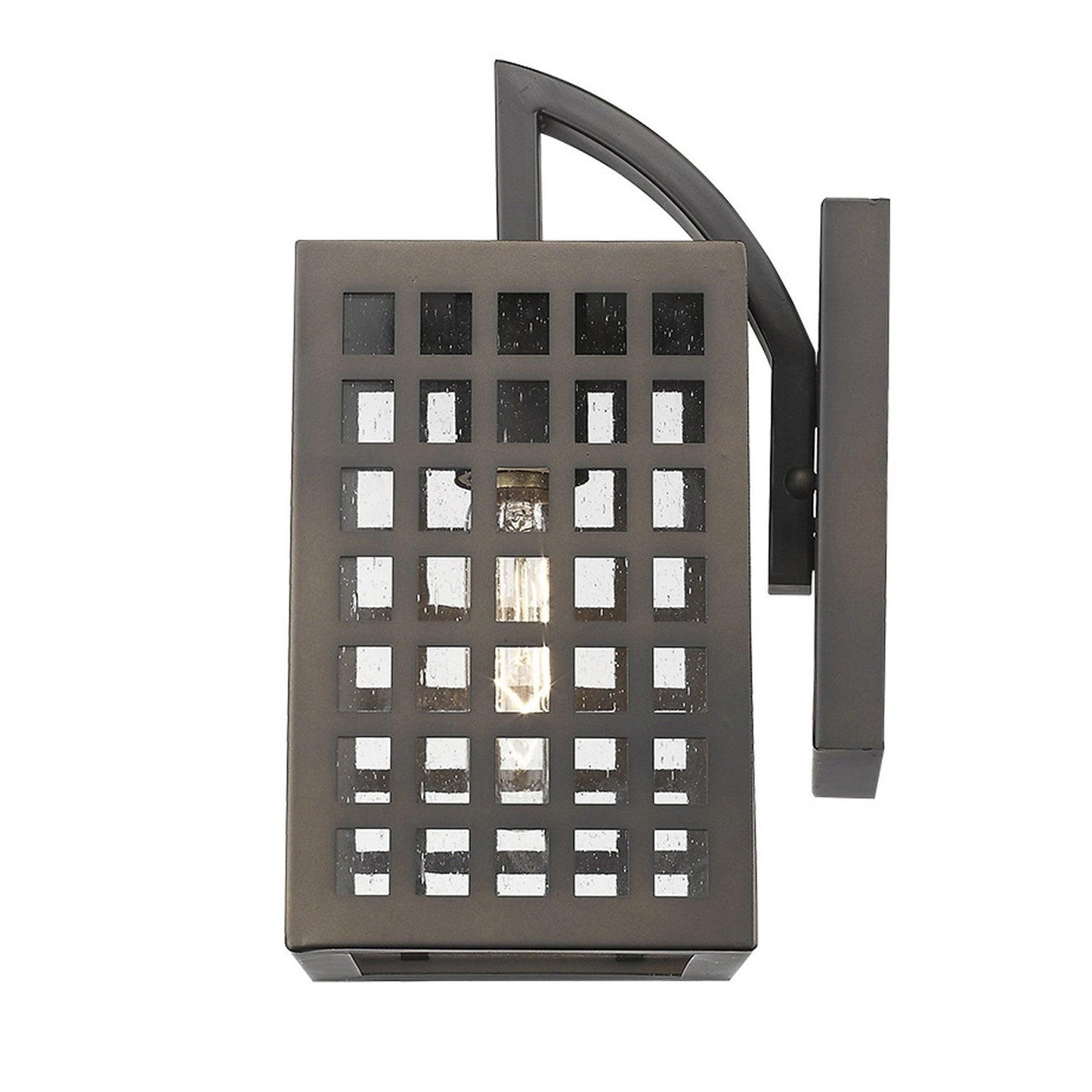 Letzel 1-Light Oil-Rubbed Bronze Wall Light - AFS