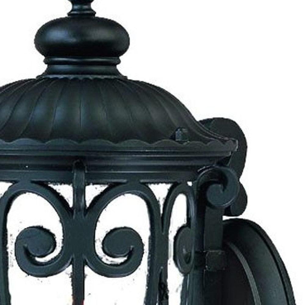 Traditional Matte Black Wall Sconce - AFS