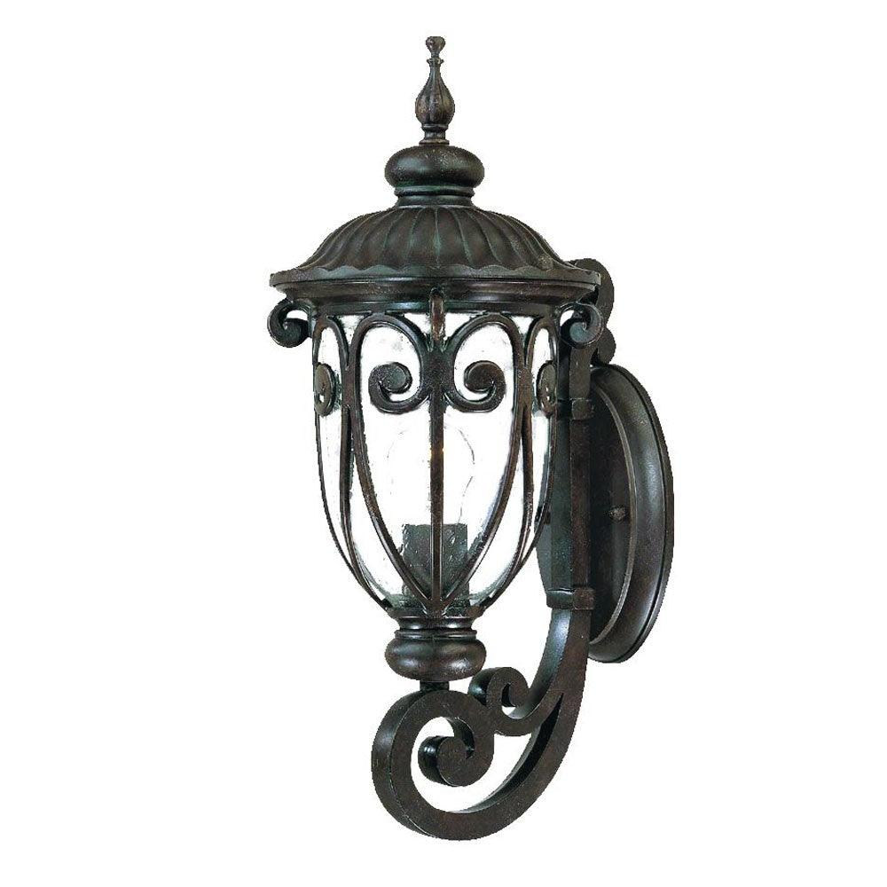 Traditional Dark Brown Wall Sconce - AFS