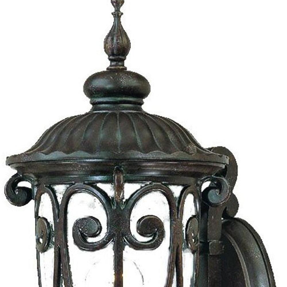 Traditional Dark Brown Wall Sconce - AFS