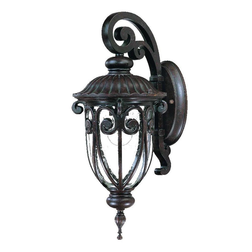 Dark Brown Hanging Goblet Wall Light - AFS