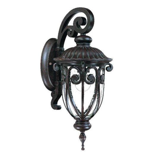 Dark Brown Hanging Goblet Wall Light - AFS