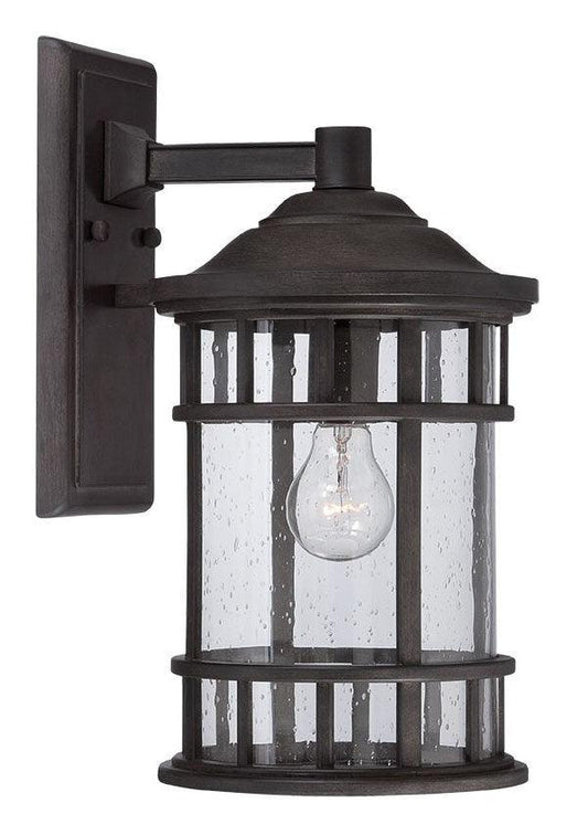 Matte Black Canister Wall Light - AFS