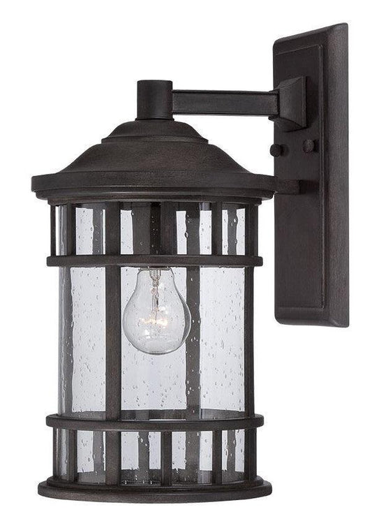 Matte Black Canister Wall Light - AFS