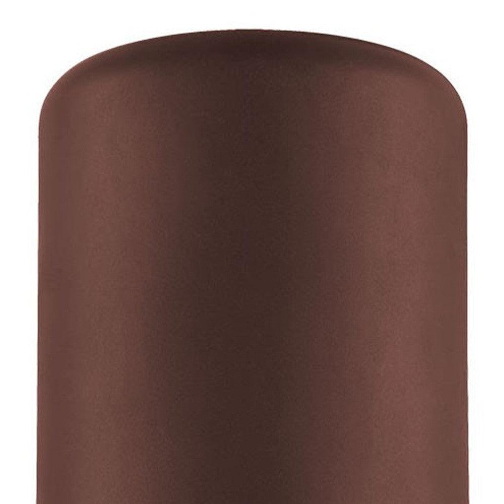 Minimalist Bronze Cylinder Wall Light - AFS