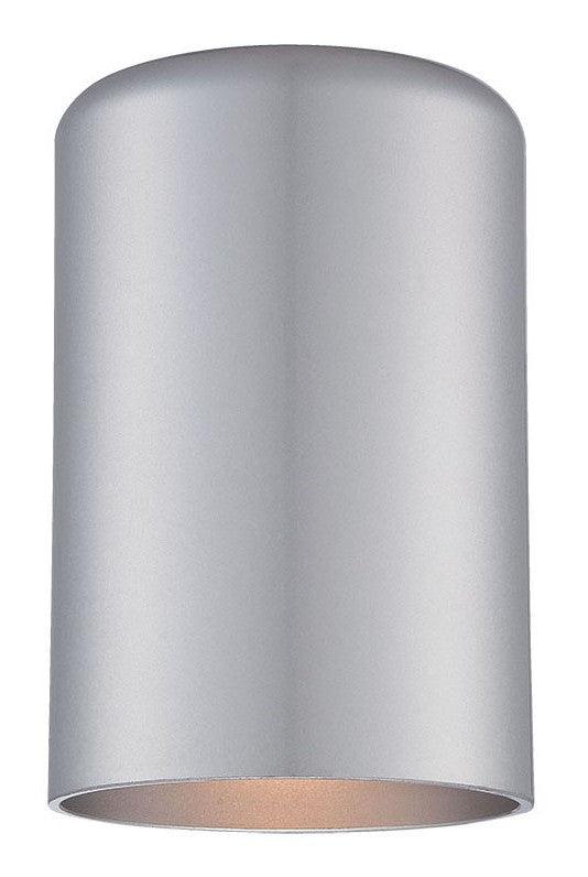 Minimalist Brushed Silver Cylinder Wall Light - AFS