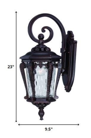 Stratford 1-Light Architectural Bronze Wall Light - AFS