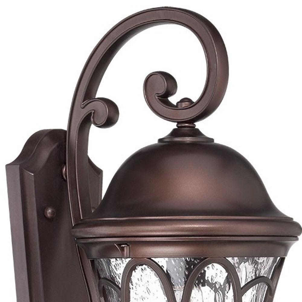 Bronze Tapered Goblet Wall Light - AFS