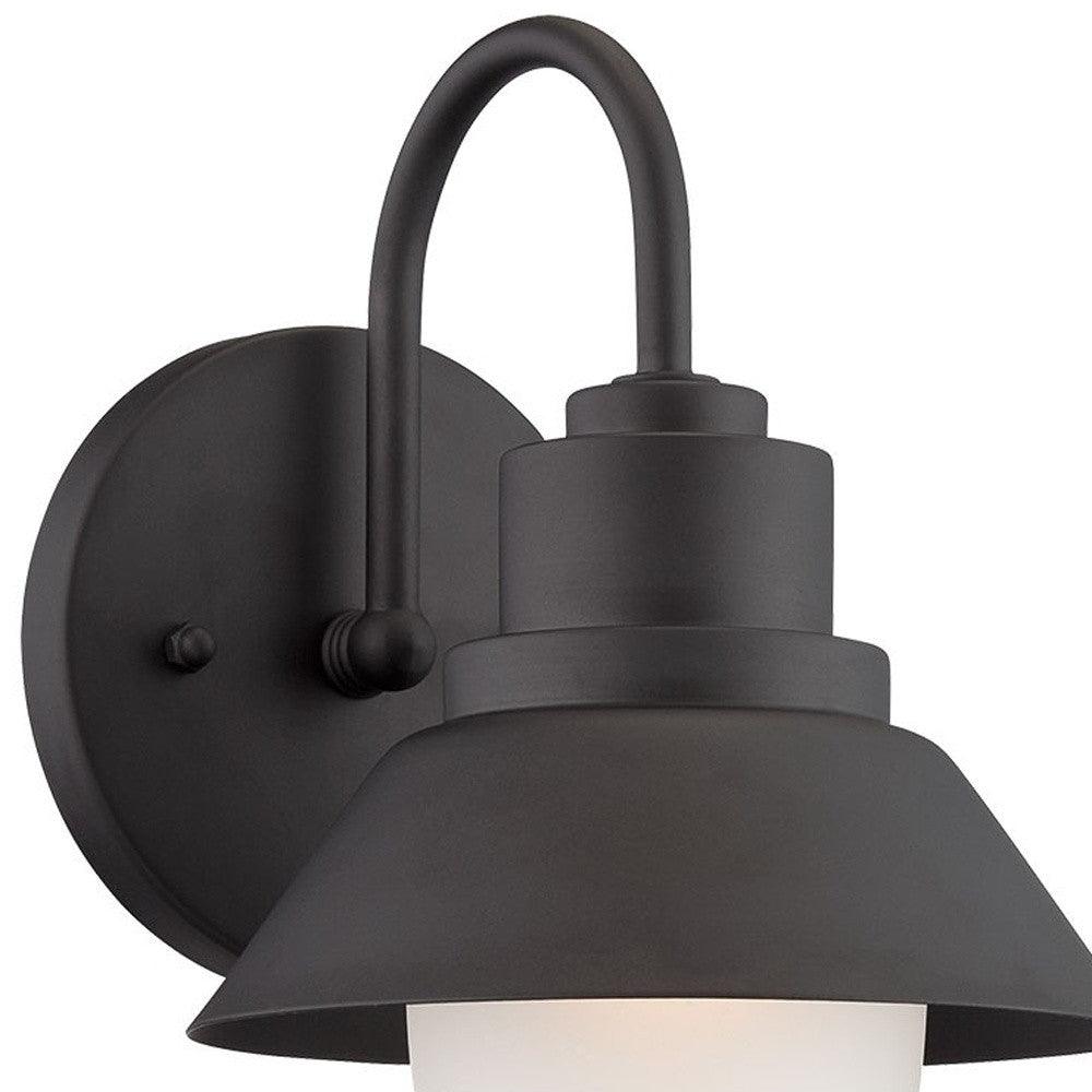 Matte Black Lamp Shade Wall Light - AFS