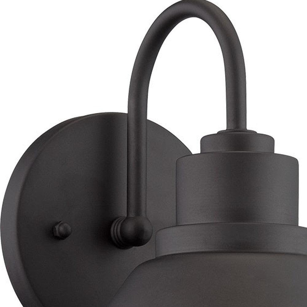 Matte Black Lamp Shade Wall Light - AFS