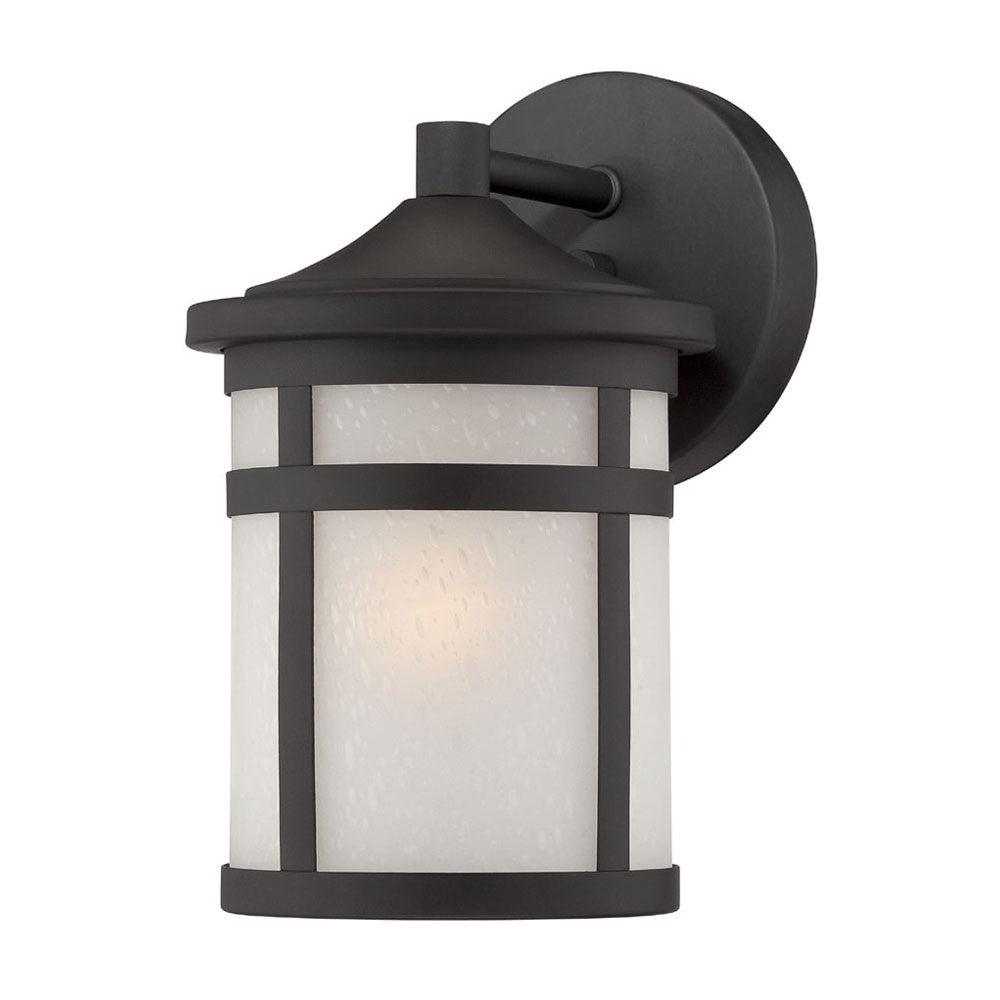 Matte Black Hanging Lantern Shape Wall Light - AFS