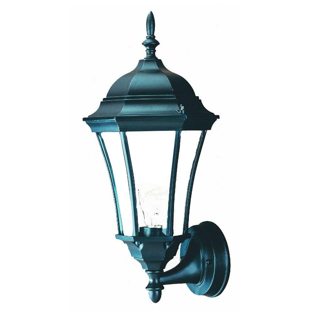 Matte Black Carousel Lantern Wall Light - AFS