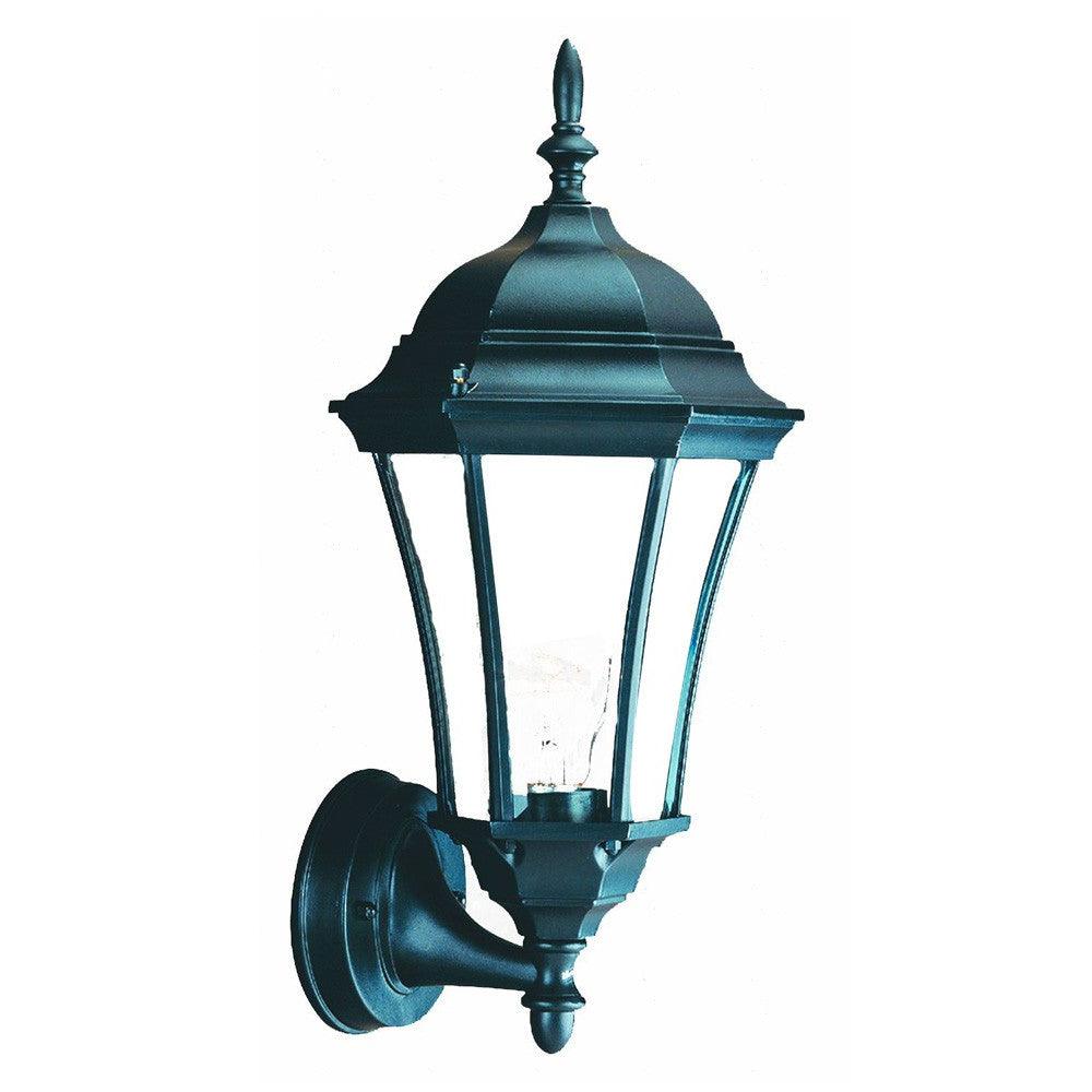 Matte Black Carousel Lantern Wall Light - AFS