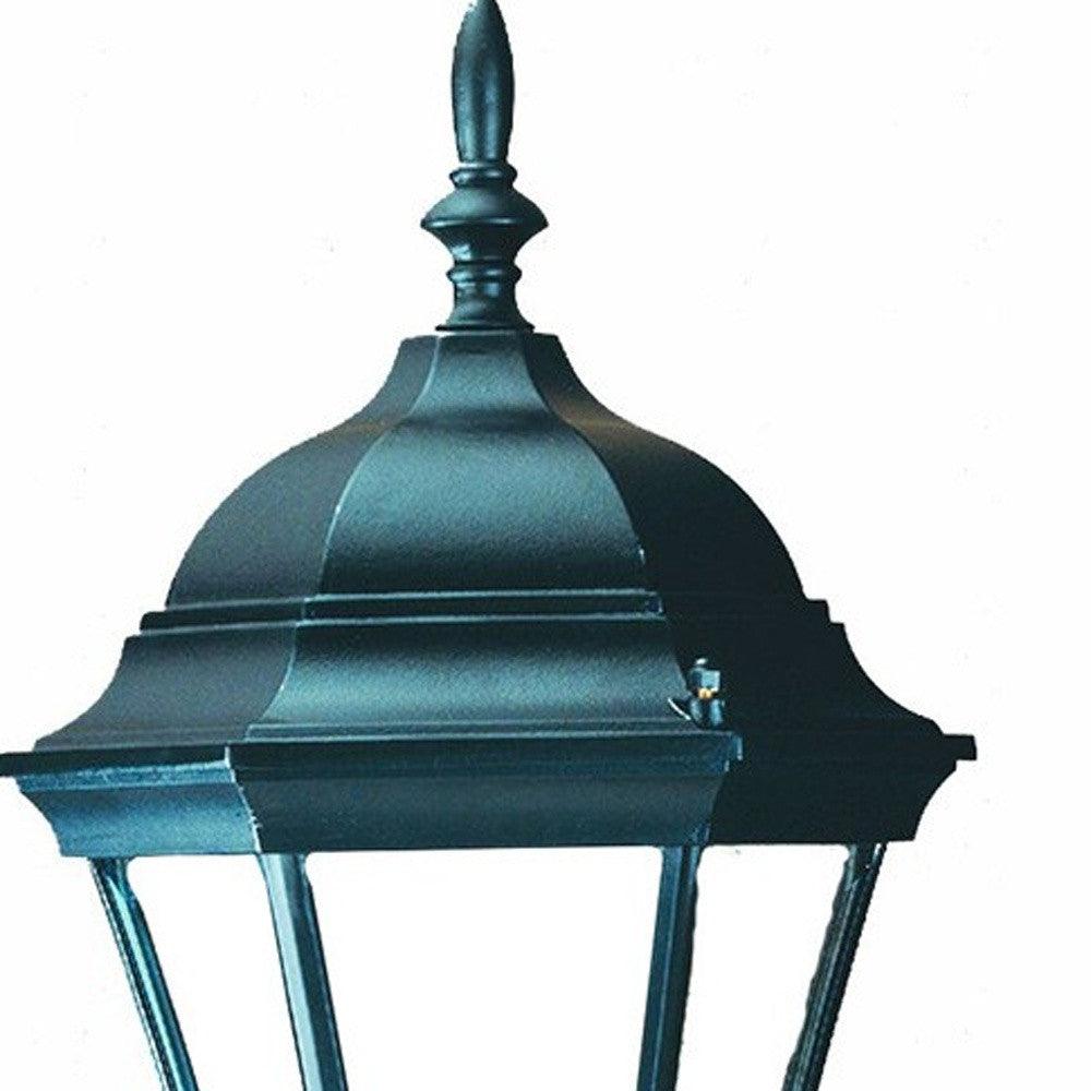 Matte Black Carousel Lantern Wall Light - AFS