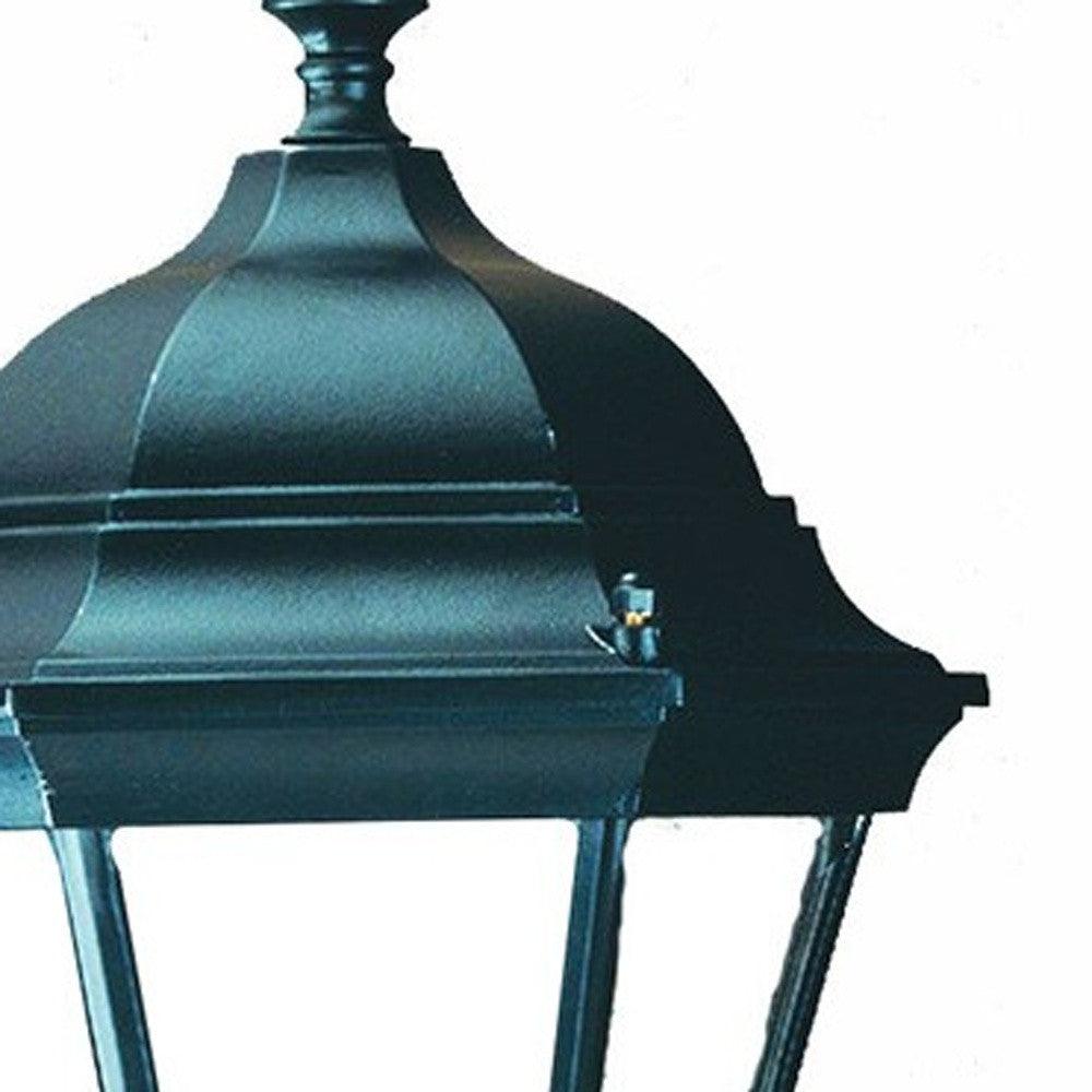 Matte Black Carousel Lantern Wall Light - AFS