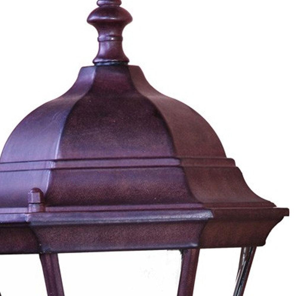 Dark Brown Carousel Lantern Wall Light - AFS