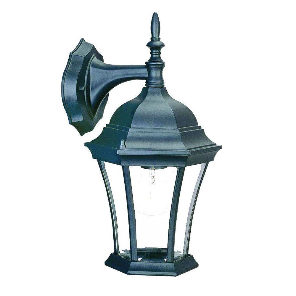 Matte Black Hanging Carousel Lantern Wall Light - AFS