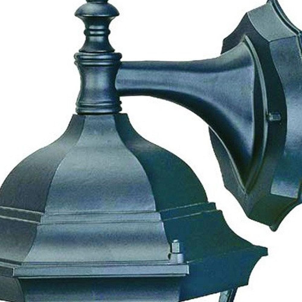 Matte Black Hanging Carousel Lantern Wall Light - AFS